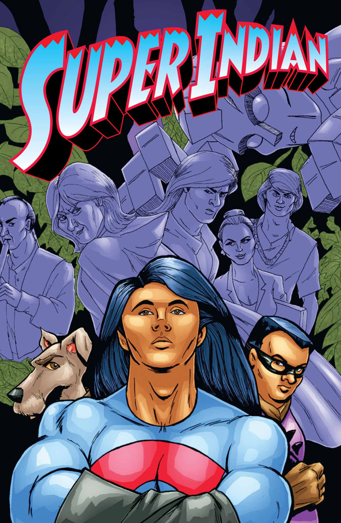 Super Indian 2010 Postcard Front